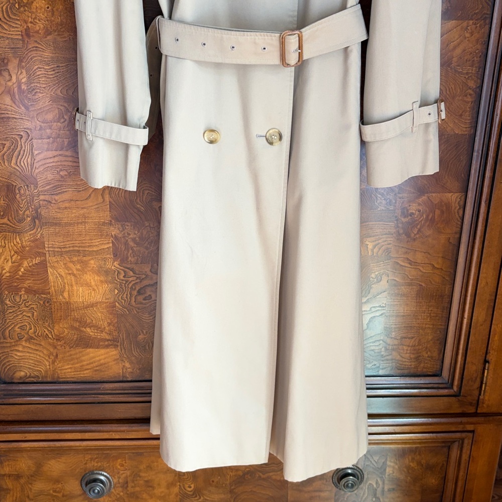 Vintage Burberrys Nova Check Trench Coat
Size 20 Long/XL Timeless Classic - Picture 5 of 16